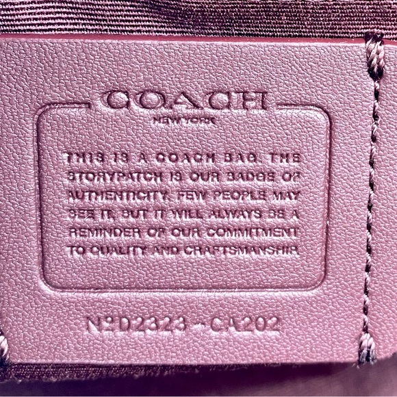 Coach Sydney Satchel Crossbody and Wallet Set Raspberry - Picture 9 of 13